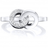 You & Me Ring White gold
