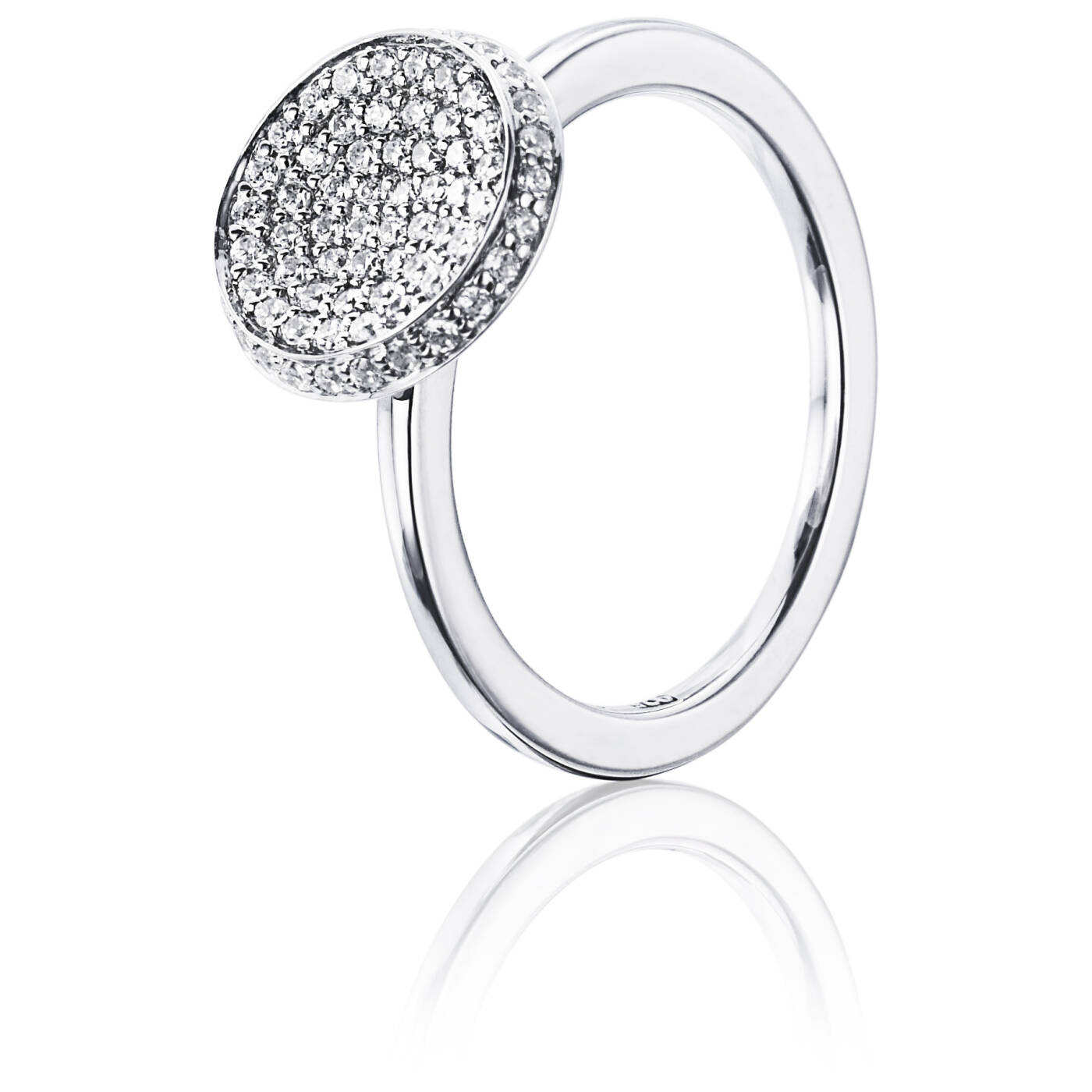 Love Bowl Ring White gold