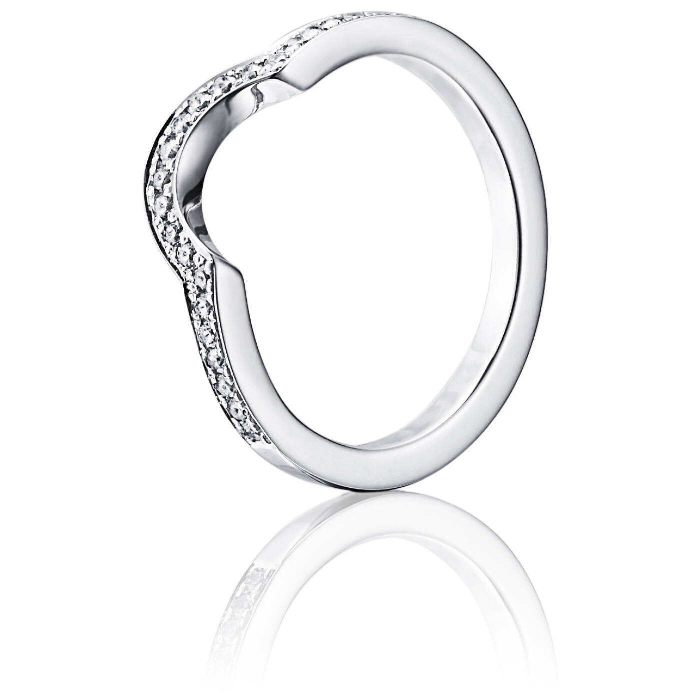 You & Me Too Ring White gold