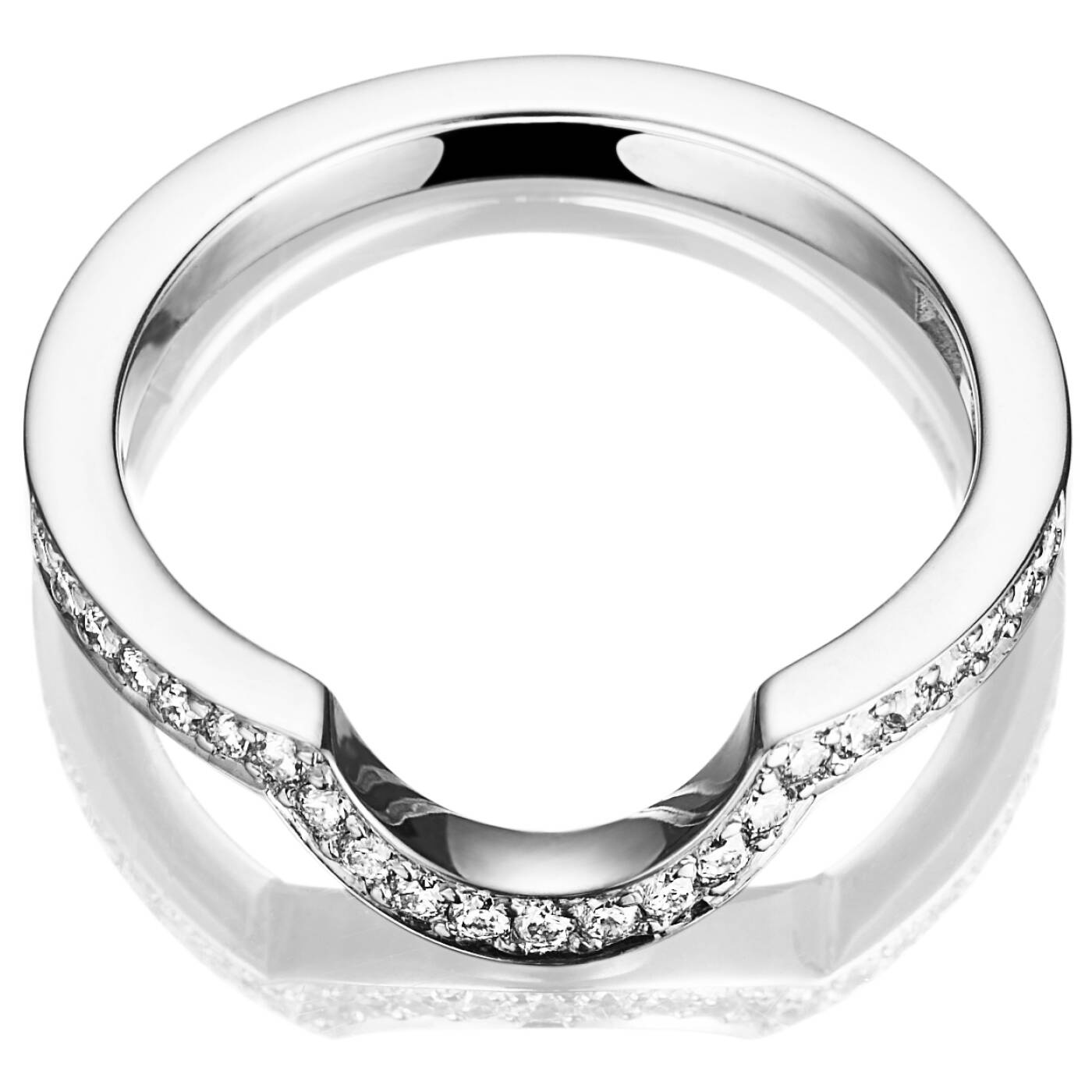 You & Me Too Ring White gold