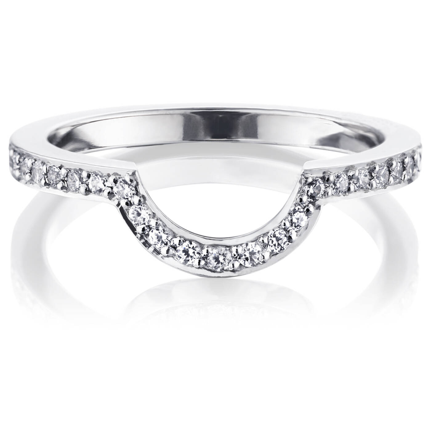 You & Me Too Ring White gold