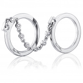 Passion Cuffs & Stars Ring White gold