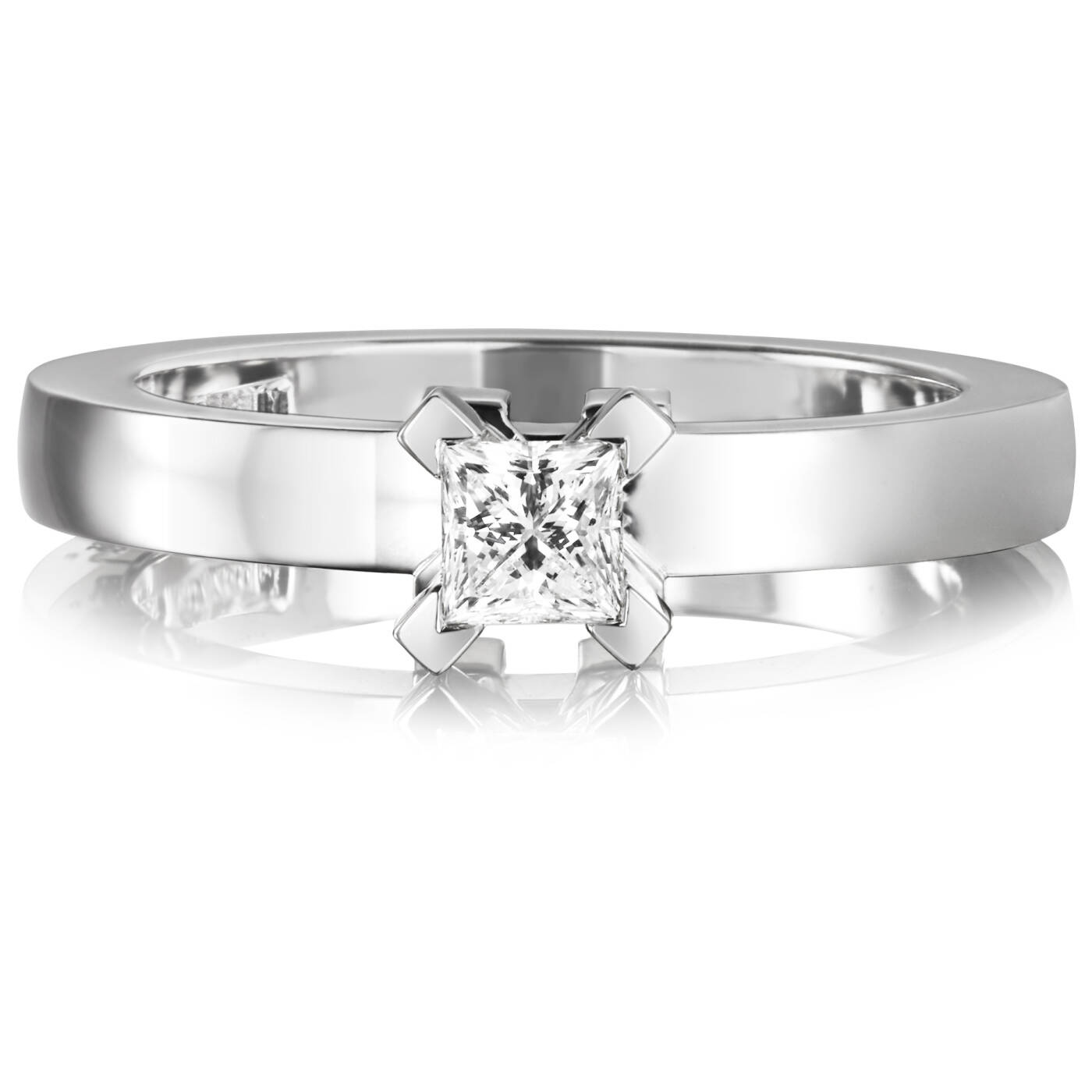 Dolce White Princess 0.30 ct Diamonds Ring White gold