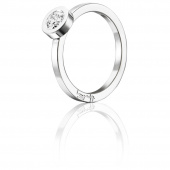 The Wedding Thin 0.40 ct Diamonds Ring White gold