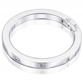 Thin & I Love You On Top Ring White gold