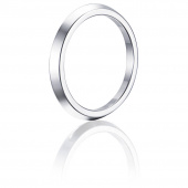 Paramour Thin Ring White gold