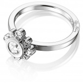 Sweet Hearts Crown 0.30 ct Diamonds Ring White gold