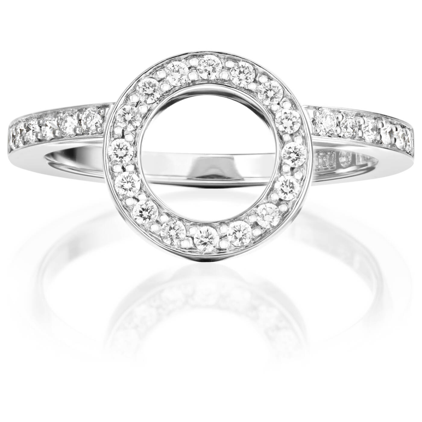 Circle Of Love I Ring White gold