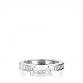 Rock Queen Ring White gold