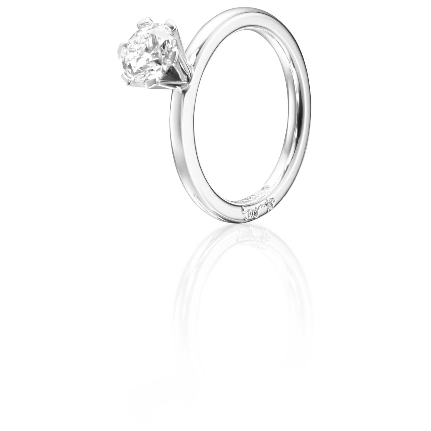 High On Love 1.0 ct Diamonds Ring White gold