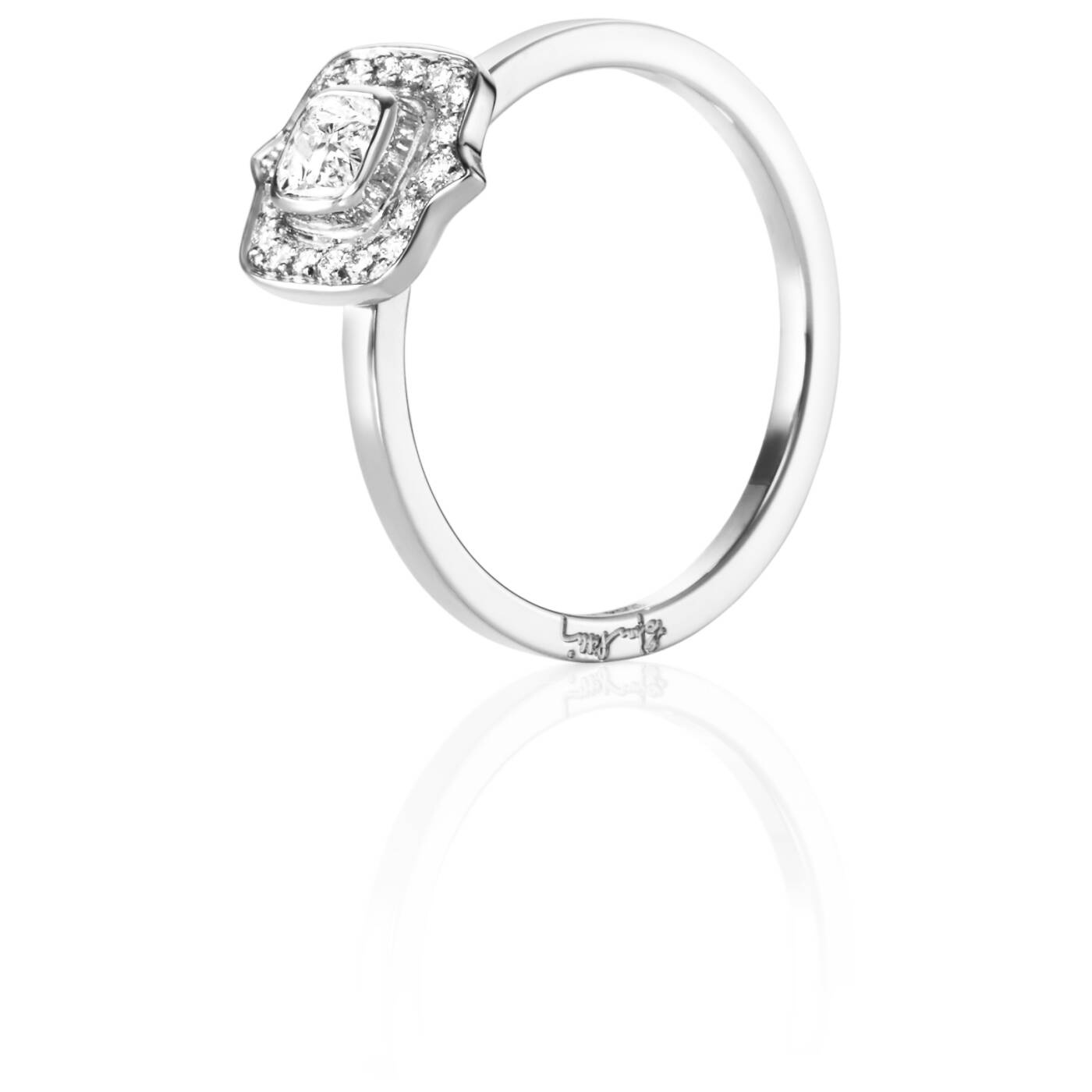 The Mrs 0.30 ct Diamonds Ring White gold