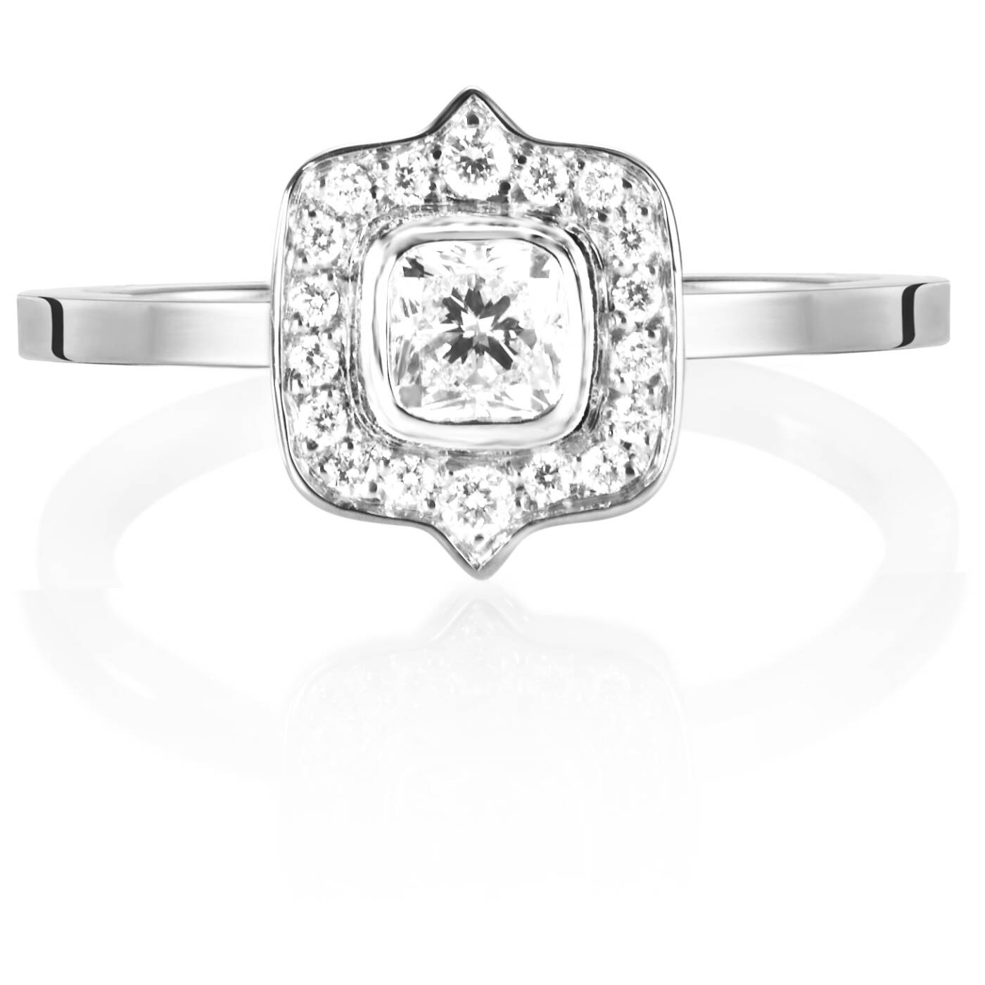 The Mrs 0.30 ct Diamonds Ring White gold