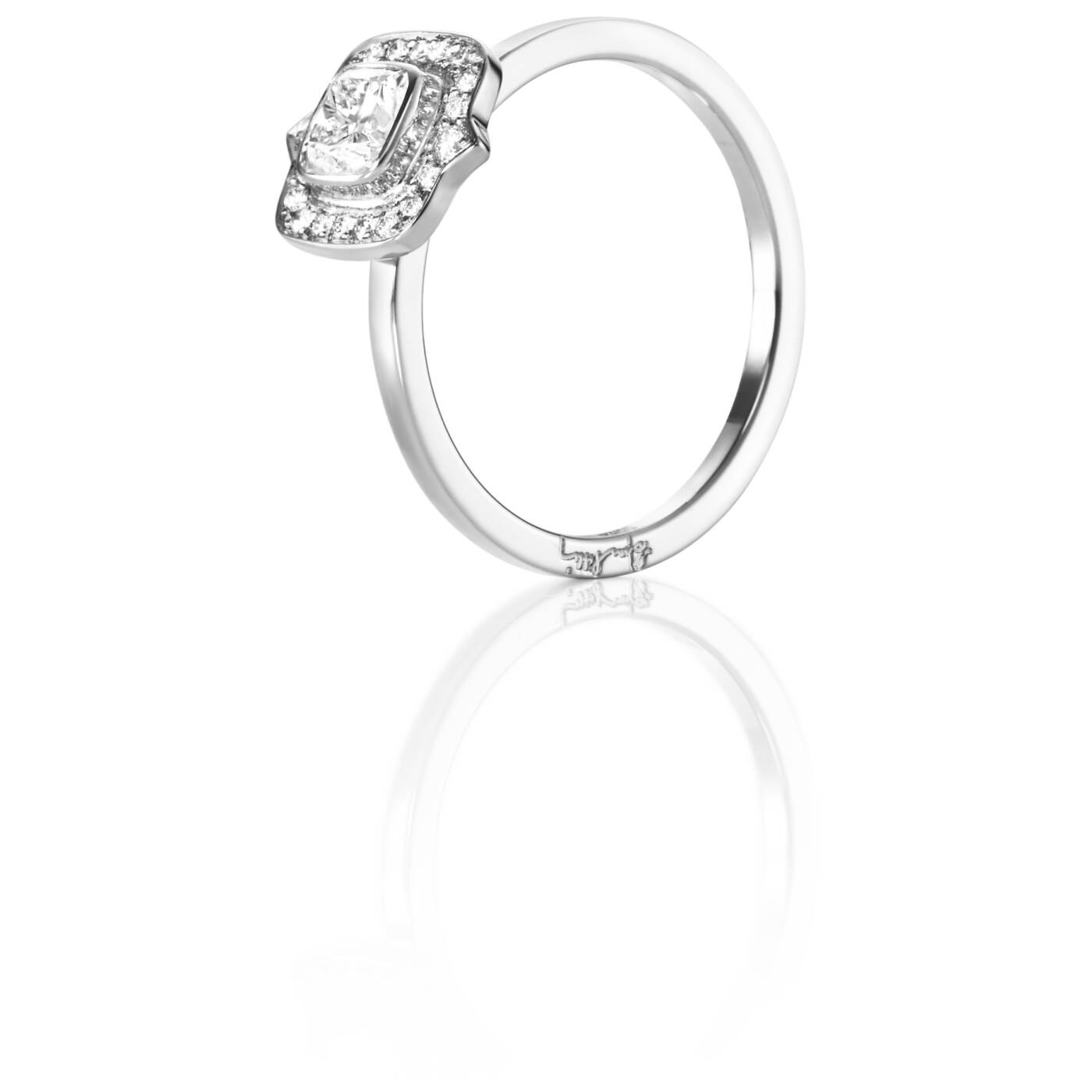 The Mrs 0.50 ct Diamonds Ring White gold
