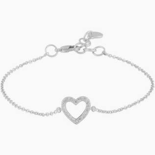Nisi heart Bracelet Silver