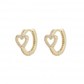 Nisi heart ring Earring Gold Nisi heart ring Earring Gold