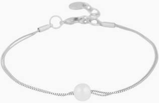 Karan double chain Bracelet Silver