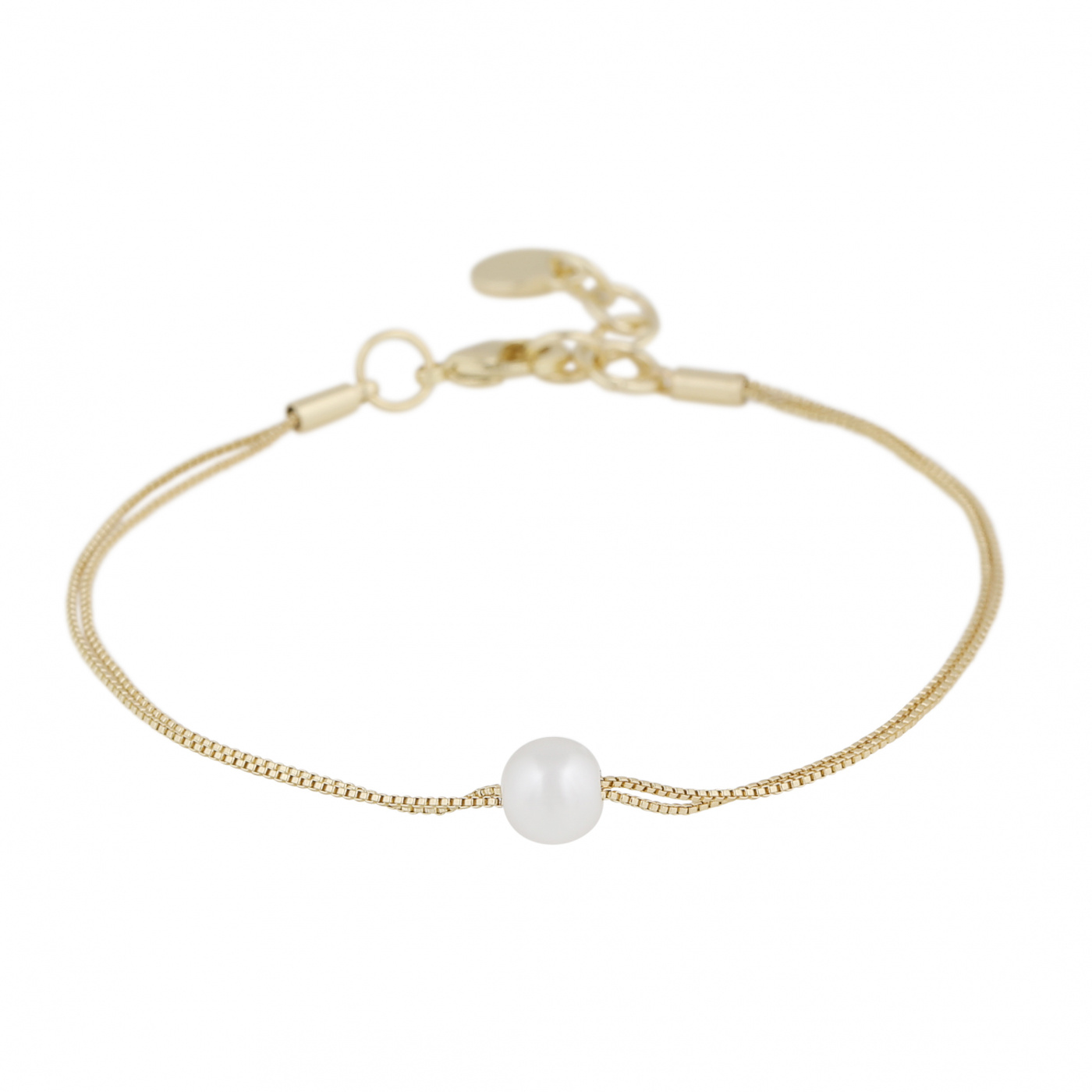 Karan double chain Bracelet Gold
