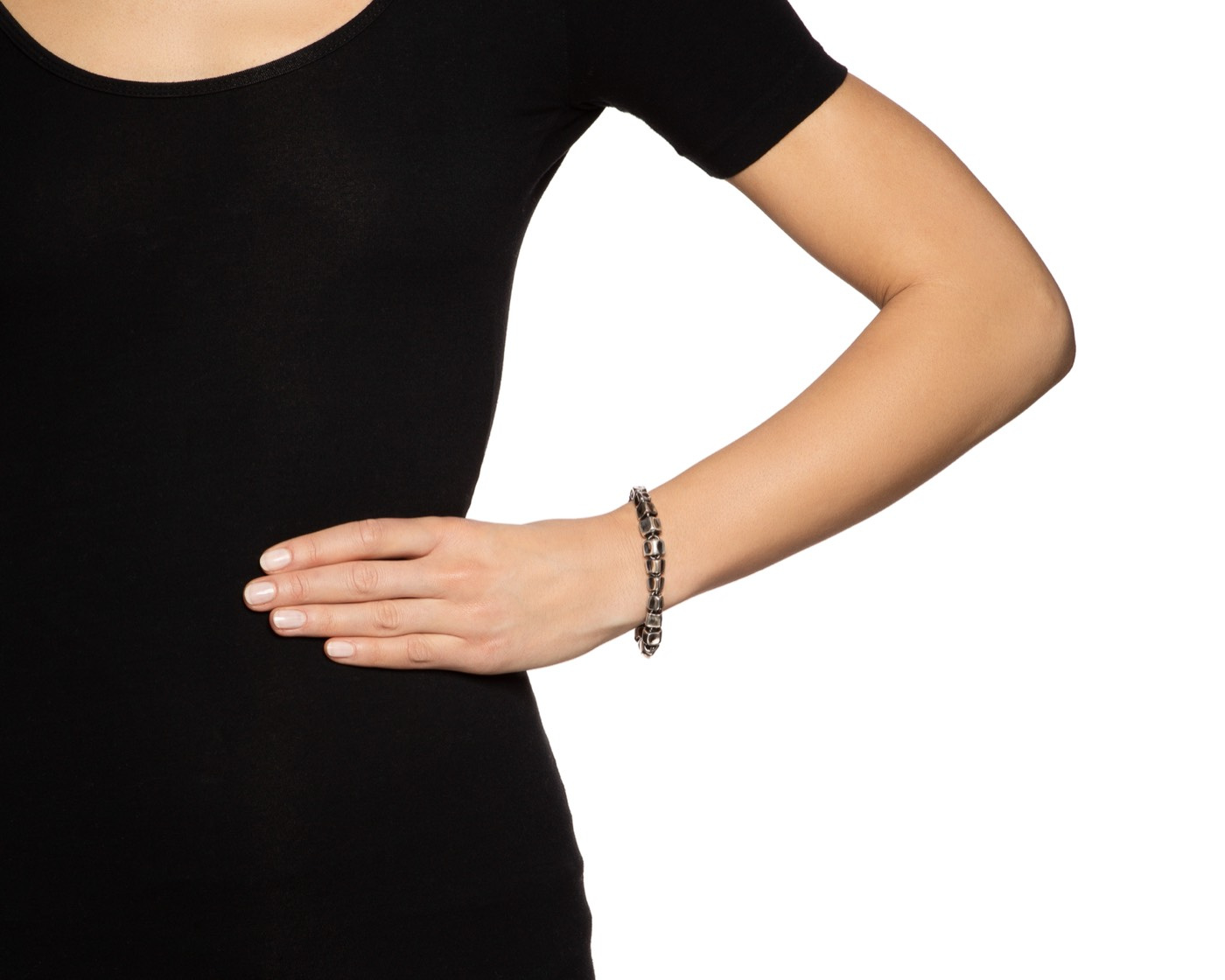 Spine Brace Bracelets Silver