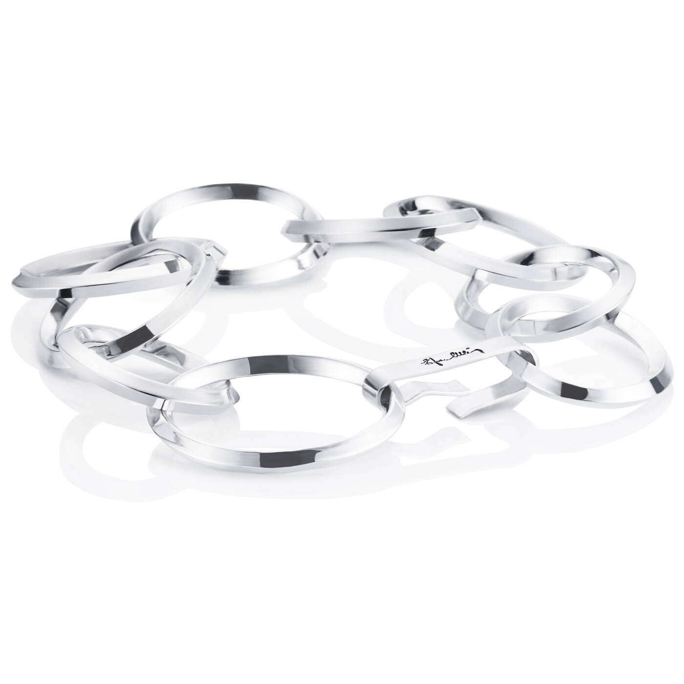 Chain Reaction Bracelets Silver