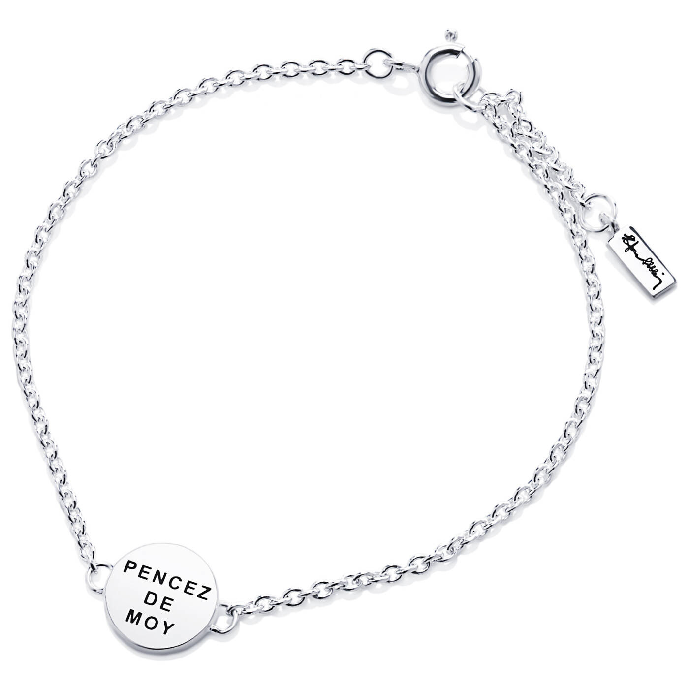 Mini Pencez De Moy Bracelets Silver 17-19 cm