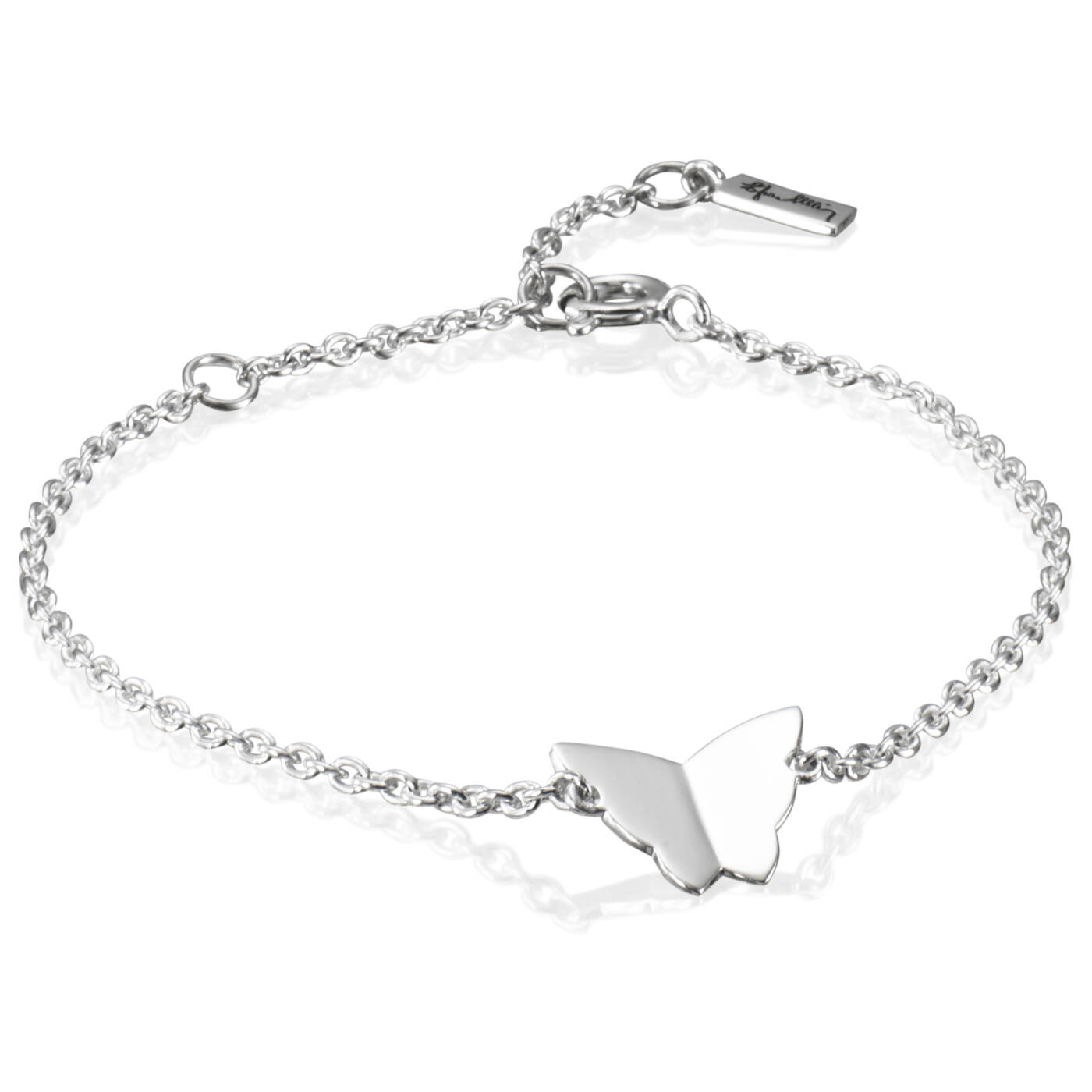 Little Miss Butterfly Bracelets Silver 17-19 cm