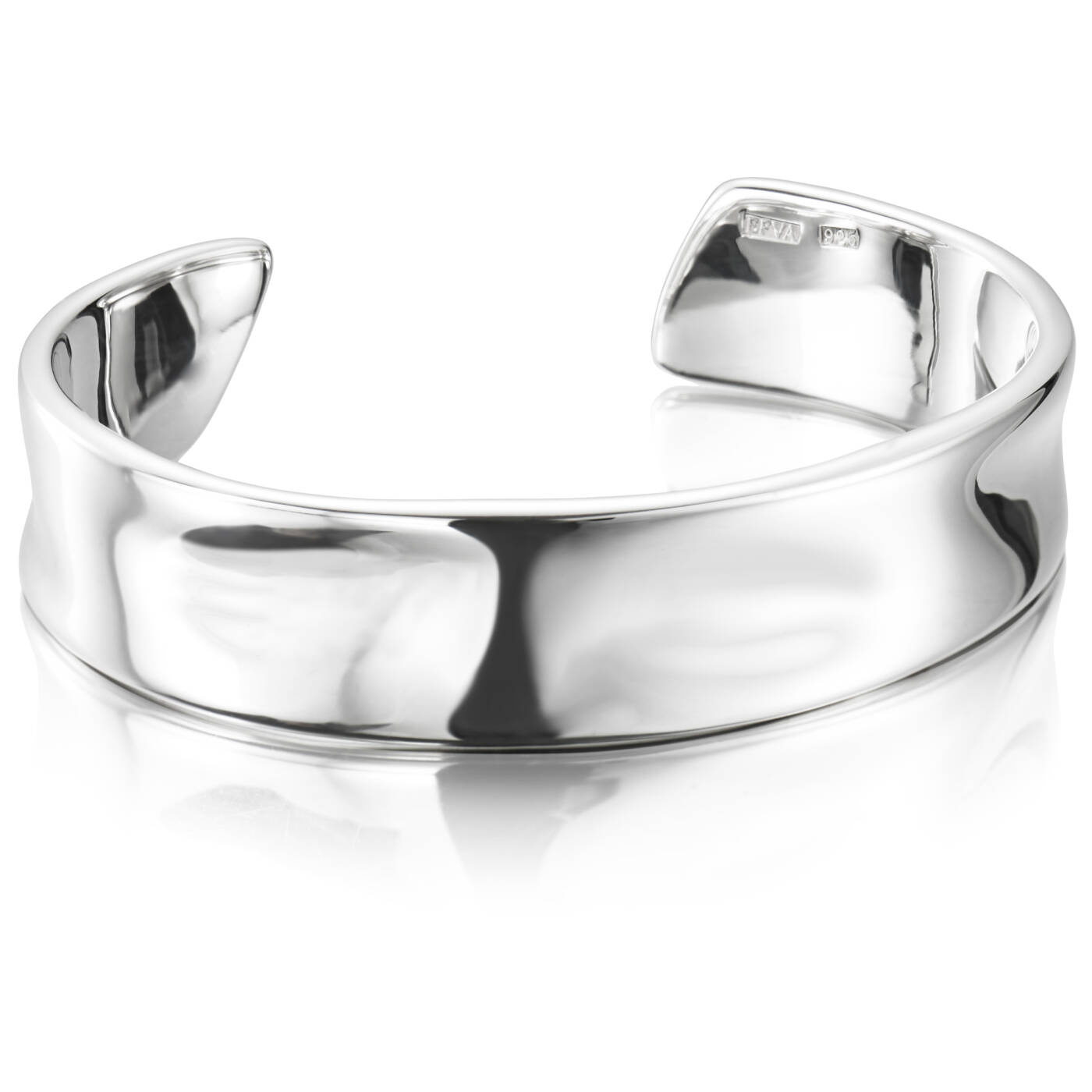 Little Moonwalk Cuff Bracelets Silver