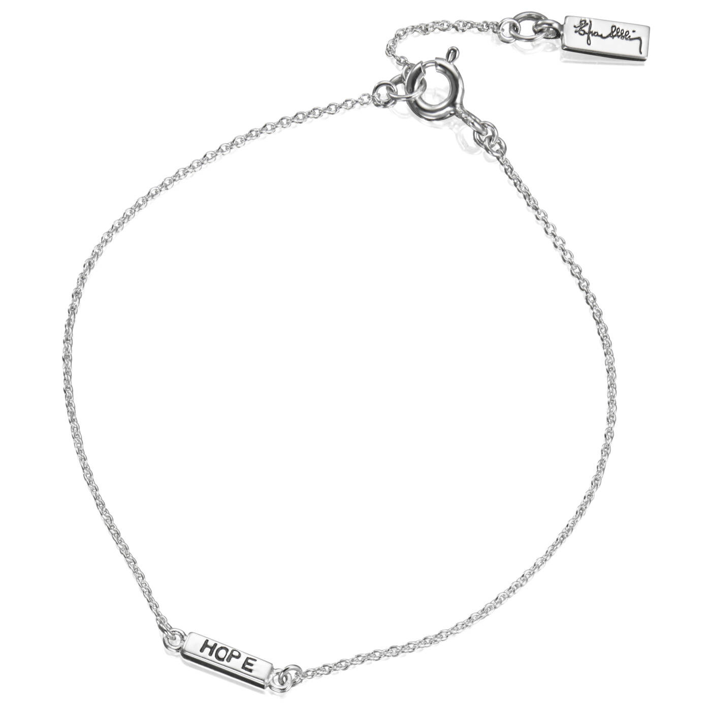 Mini Me Hope Bracelets Silver 17-19 cm