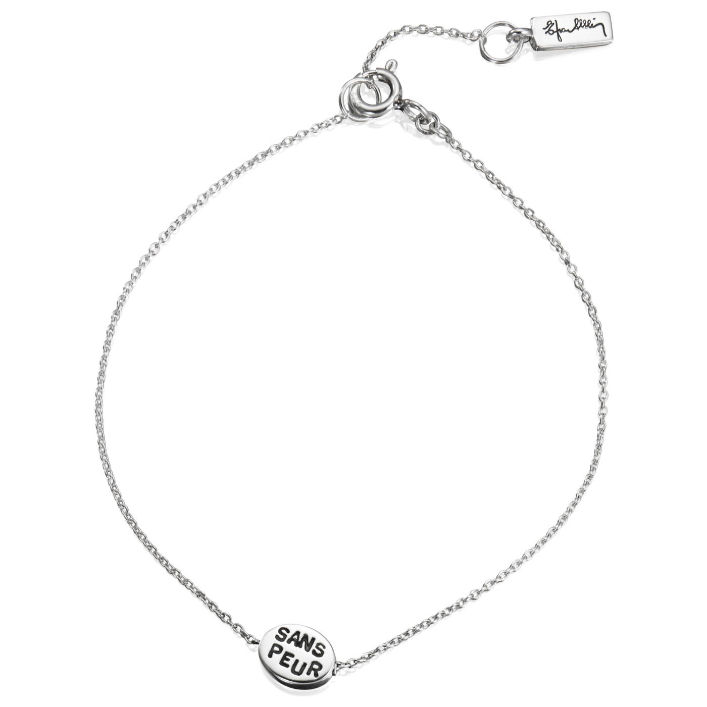 Mini Me Sans Peur Bracelets Silver 17-19 cm