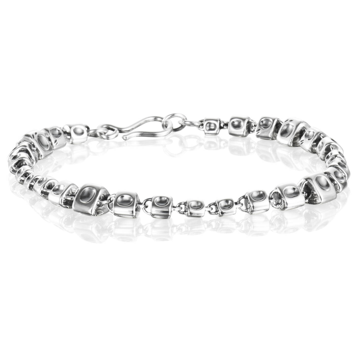 Slim Spine Bracelets Silver
