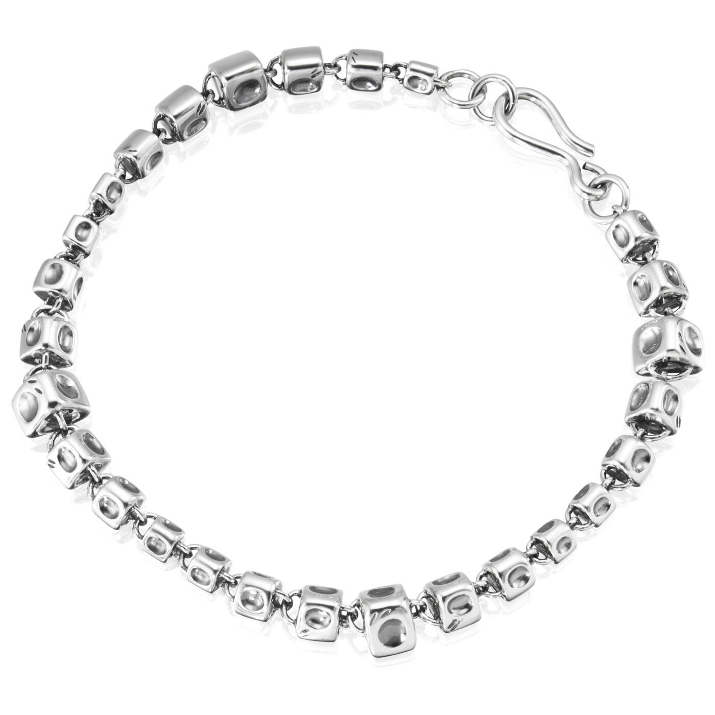 Slim Spine Bracelets Silver