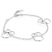 Bubbles Bracelets Silver 16-19 cm