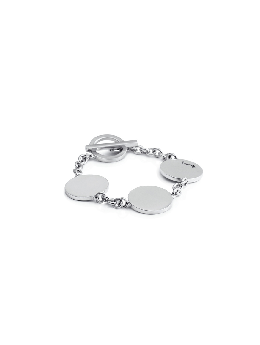 Disc Bracelets Silver