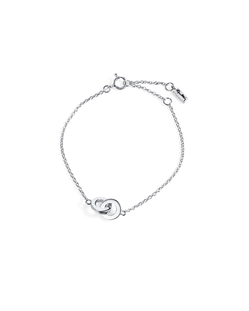 You & Me Bracelets Silver