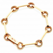 Ring Chain & Stars Bracelets Gold