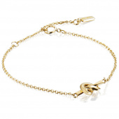 Love Knot Bracelets Gold 15-19 cm