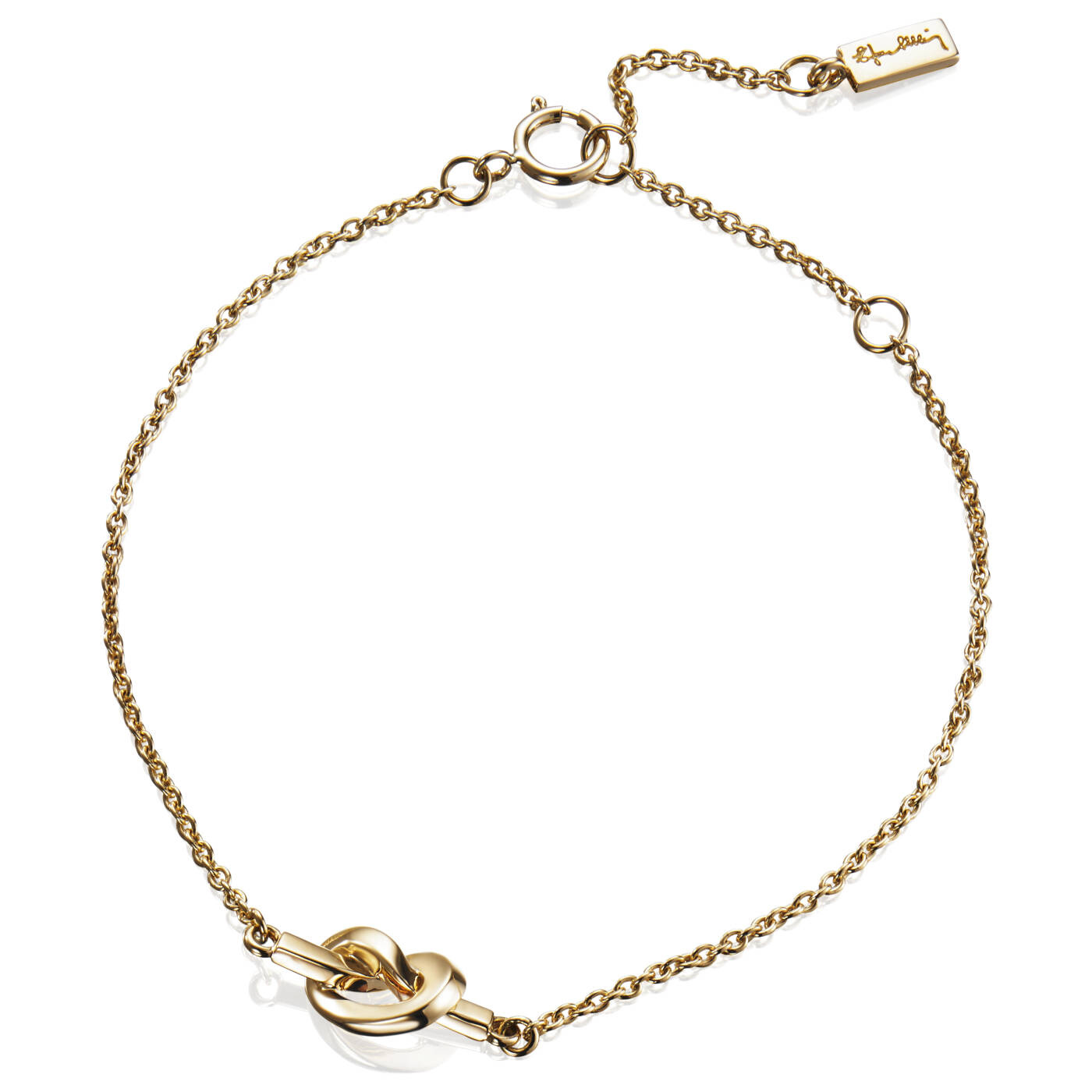 Love Knot Bracelets Gold 15-19 cm