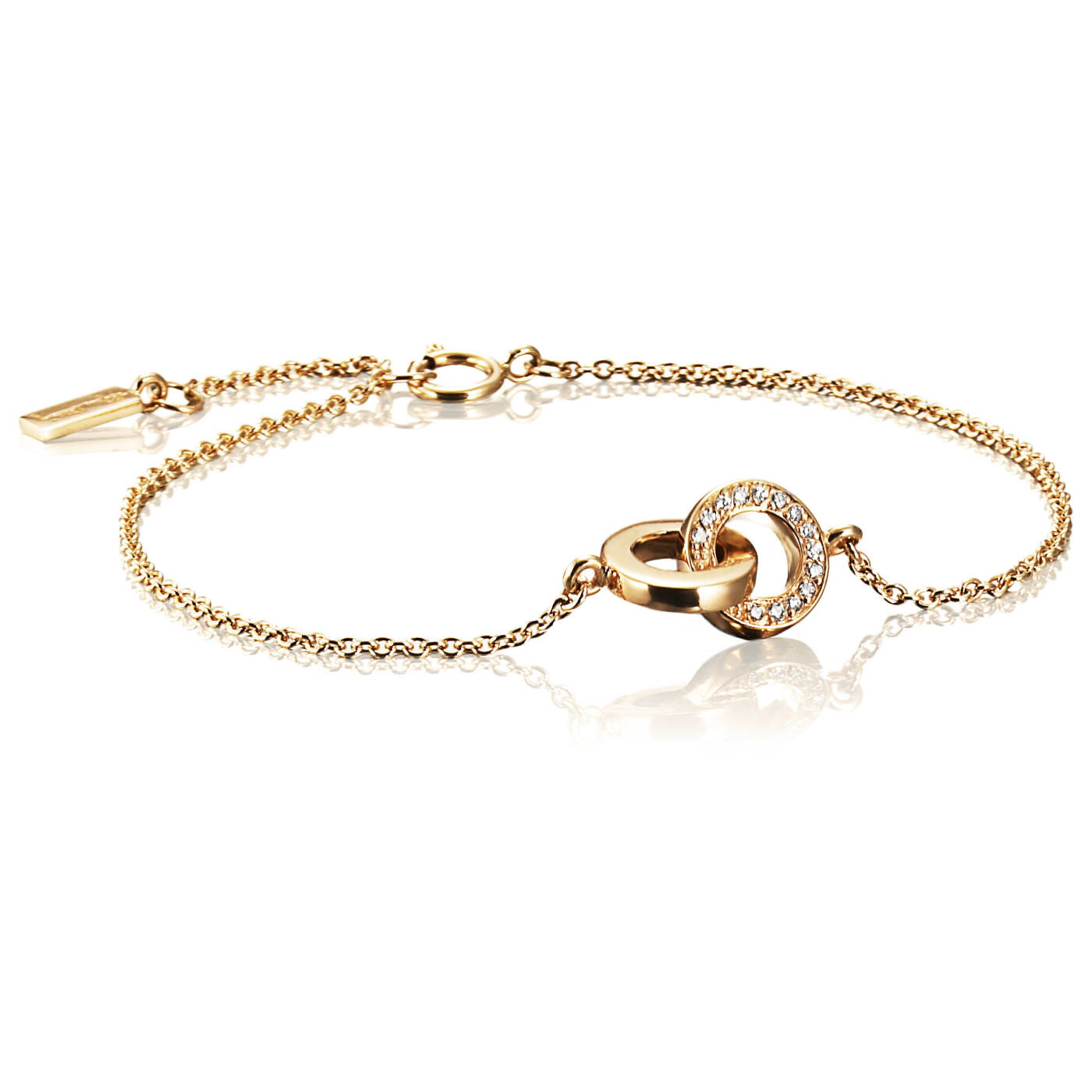 You & Me Bracelets Gold 15-19 cm