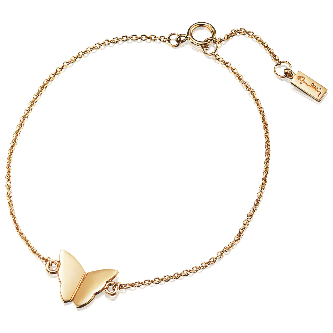 Little Miss Butterfly Bracelets Gold 15-19 cm