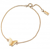 Little Miss Butterfly Bracelets Gold 15-19 cm