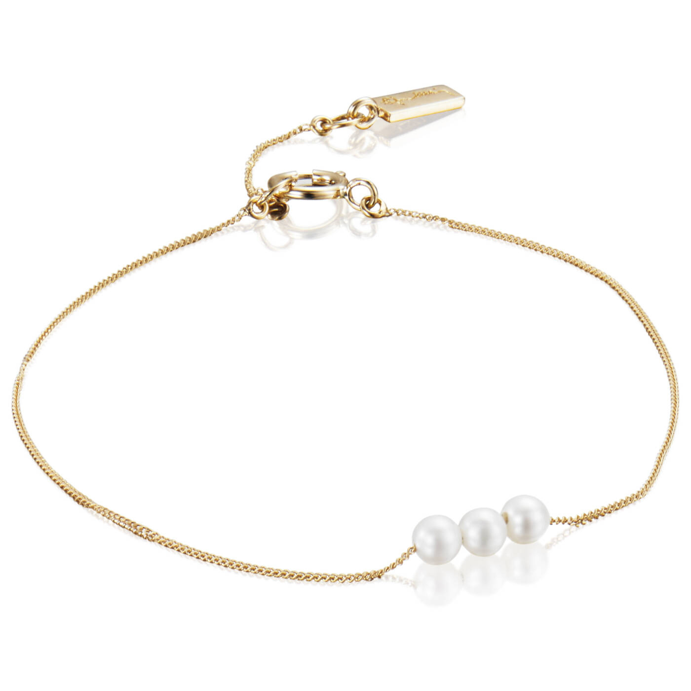 My Little Pearl Bracelets Gold 15-17 cm