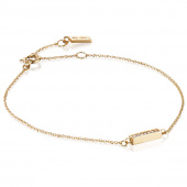Thin Stars Bracelets Gold 16-19 cm
