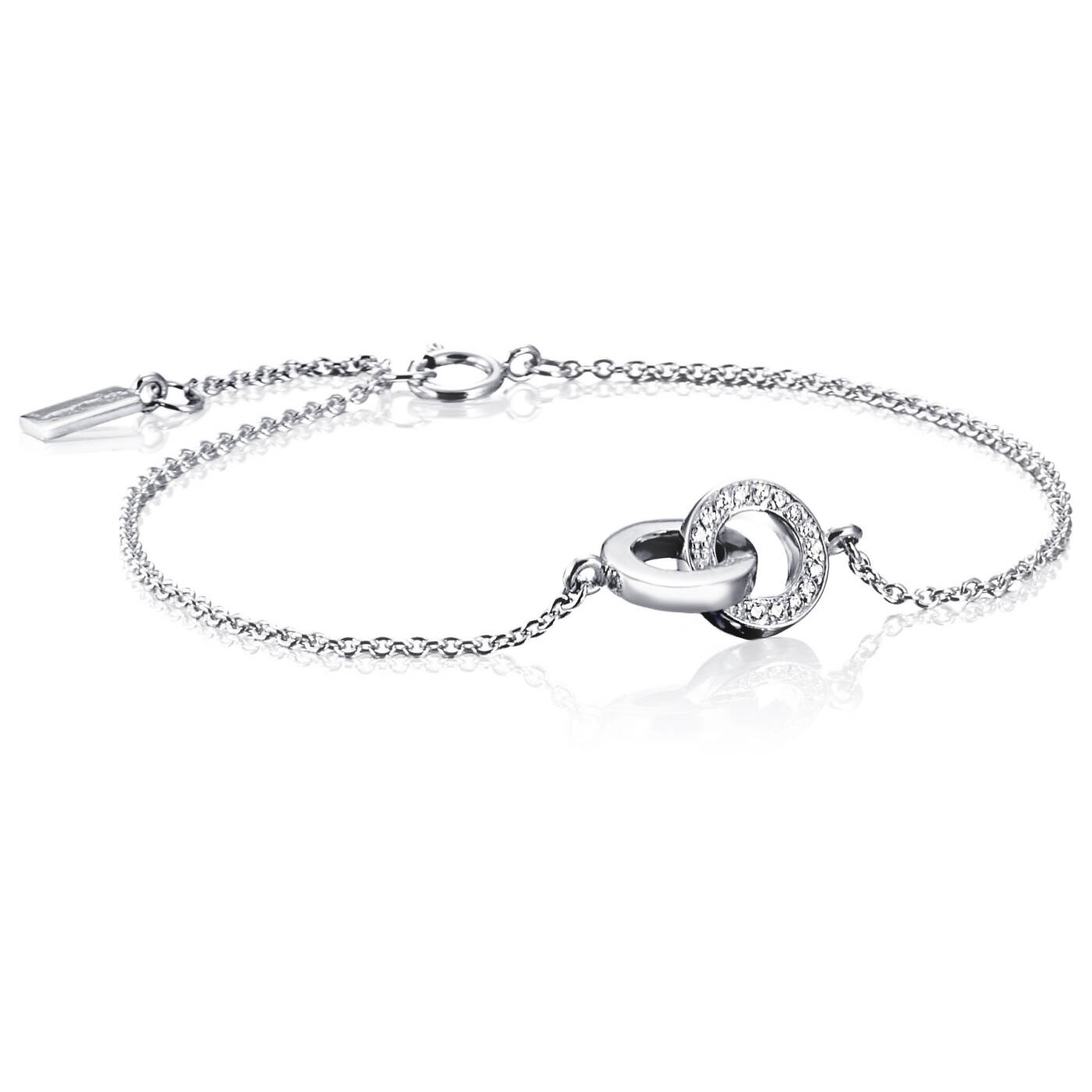 You & Me Bracelets White gold 15-19 cm
