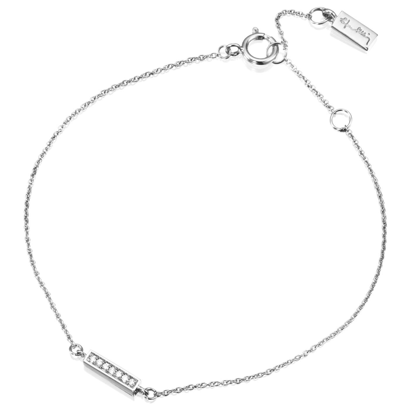 Thin StarsBracelets White goldg 16-19 cm