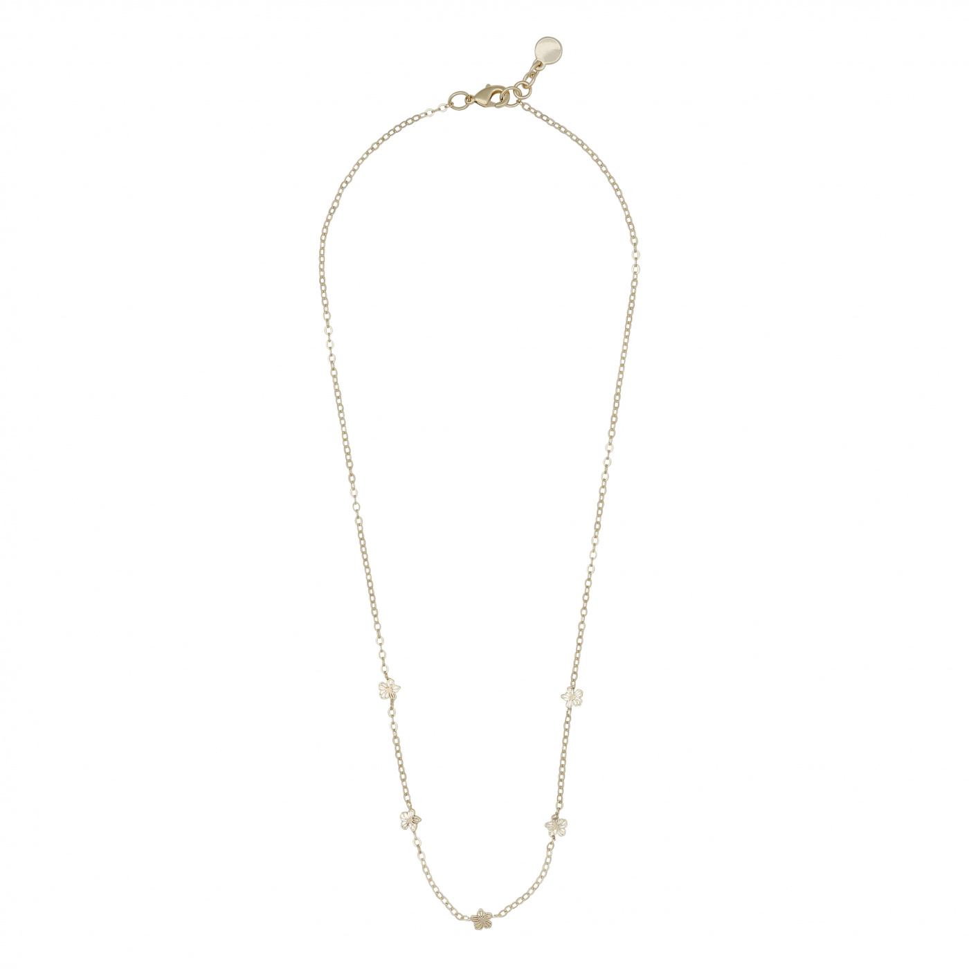 Flora daisy Necklace Gold