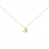 Butterfly Necklaces Gold 40-45 cm