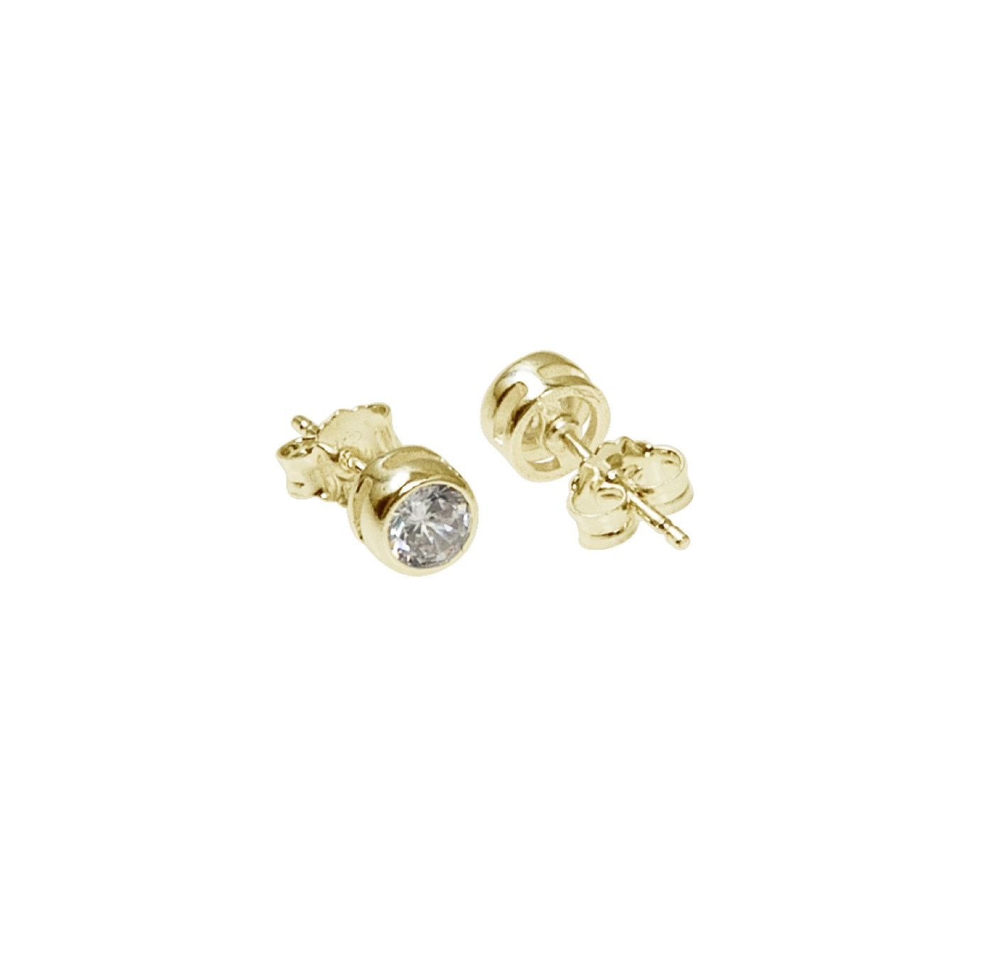 Cubic small Earring Gold