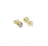 Cubic small Earring Gold