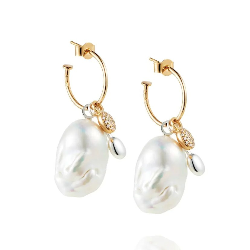 Love Bead Charm berlock Diamonds Gold