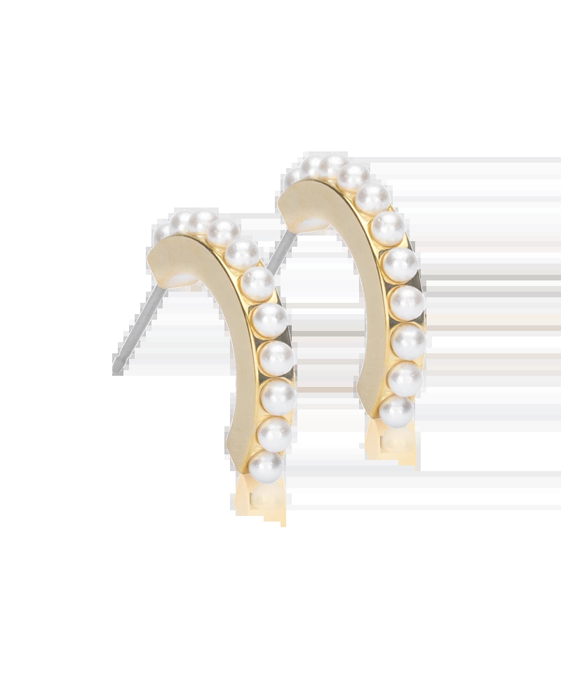 GT Pendant Pearl Curved 15mm white