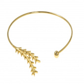 Tree twig bangle Bracelets Gold